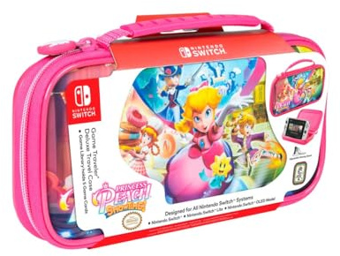 Nintendo Switch Game Traveler Deluxe Princess Peach Showtime Travel Case