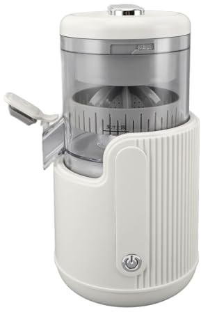 Juicer Machine, Electric Juicer Machine USB Rechargeable Juicer 360 Degree Motor Juice Squeezer for Lemon Orange Citrus DC7.4V