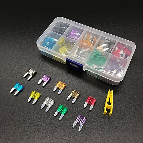 60/120 STÜCKE Kfz-Sicherungen, sortiert, Auto, LKW, Standard-Flachsicherung, Sortiment 2 A 3 A 5 A 7,5 A 10 A 15 A 20 A 25 A 30 A 35 A =(Color:120pcs Mini)