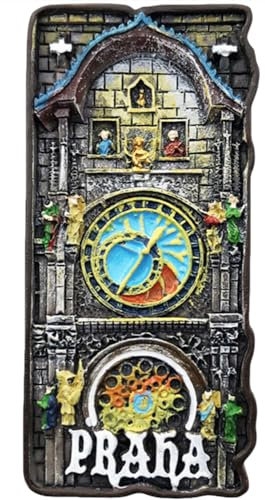3D Prag Tschechische Republik Souvenir Kühlschrankmagnet Kühlschrank Dekoration Magnet handbemalt Handwerk