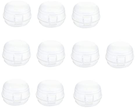 MERRYHAPY 10stücke Transparente Gasherd Knopf Abdeckungen Kindersicherung Herdschutz Schutzgitter Einfach Installierbar Robust Langlebig Für Küche Und Haushalt