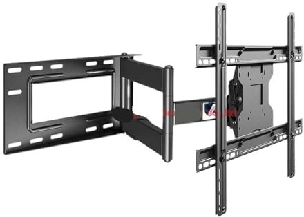 Soporte telescópico de pared para TV de movimiento completo de brazo largo resistente para televisores LCD de 40 pulgadas y 70 pulgadas de capacidad de 68,2 kg