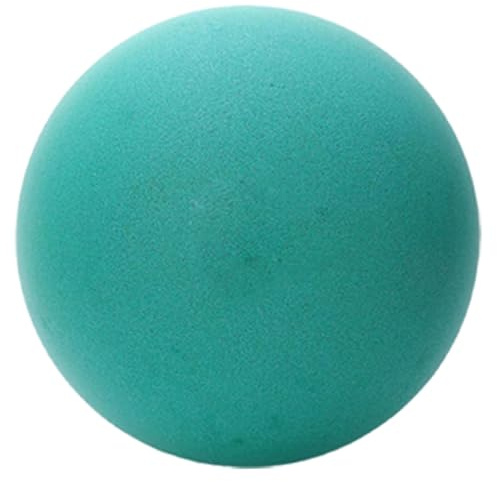 NASSMOSSE Indoor-Fußball, 20, 3 cm, leiser und weicher Kleinkind-Fußball, wasserdichter, Leichter PU-Schaum, stoßdämpfende Jonglierbälle für drinnen und draußen, Grün