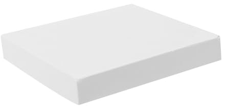 Placa de Yeso Cerámica Redonda para Modelado y Escultura | Color Claro, Alta Densidad y Firmeza, Resistencia a Compresión, para Artesanía Manual y Obras de Cerámica