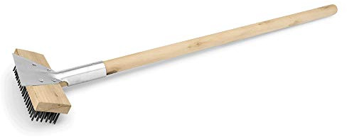 WAS 2295 810 Reinigungsbürste mit Schaber, Quer, 77cm Länge