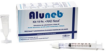 A Aluneb Kit 15FL+MAD Nasal - Aspirador nasal para niño, transparente