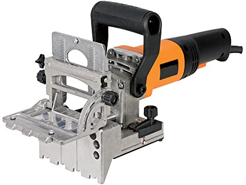 Dapetz ® Professional Dowelling Jointer 710w 240v Double Dowel 8 10 12mm Jointer with Front Bail Handle and on/Off Switch Positioned for Easy Access 0° - 90° Angle