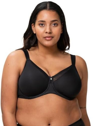 Triumph Womens True Shape Sensation W01 Minimizer Bra, Black, 38D UK