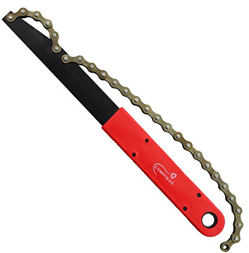 Bicycle Chain Whip Bike Cassette Removal Tool Lockring Sprocket Remover Lumintrail