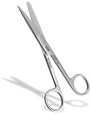 Gerade Verbandschere Rostfreies Edelstahl-Bandage Scissors-in 3 Varianten (S/B=Scharf/Rund)