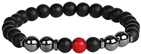 Anti-Schwellung Schwarzer Obsidian Schlankheits-Fußkettchen, Lymphdrainage Natürliche Magnetfeldtherapie Obsidian-Perlen-Armband-Fußkettchen,Damen Herren Gewichtsverlust Anti-Krampfadern-Fußkettchen