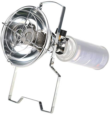 Lixada 1000W tragbare Piezo-Gasheizstrahler für den Außenbereich, Camping Tragbare Heizung Gasheizung, Wärmer Heizofen für Langen Gastank