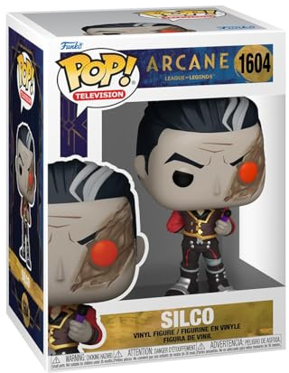 Funko Pop! TV: Arcane LOL – Silco – Arcane: League of Legends – vinyl samlarfigur – presentidé – officiella varor – leksaker för barn och vuxna – TV-fans – modellfigur för samlare