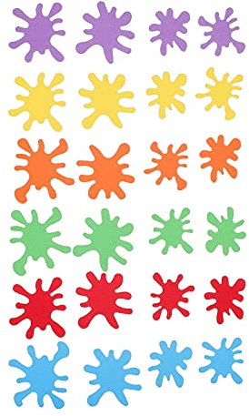 Cabilock 300 Piezas de Confeti Colorido para Decoraciones de Cumpleaños Suministros Decorativos para Manualidades Y Festivales