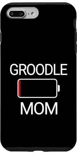 Hülle für iPhone 7 Plus/8 Plus Groodle Mom Funny Womens Low Battery