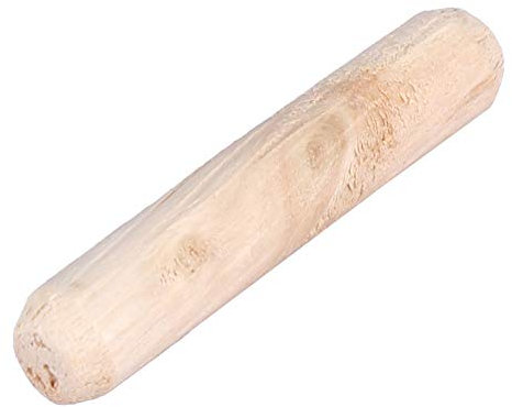 Tacos de madera, 50 unidades, para armario, cajones, redondos, estriados, de madera, M8 x 30/40/50/60 mm (M8 x 40 (50 unidades)