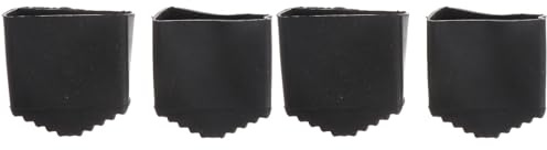 Yardenfun 4 piezas antideslizantes pies de escalera cubiertas antideslizantes almohadillas para los pies para escaleras plegables escaleras telescópicas y colgantes fácil instalación duradera y