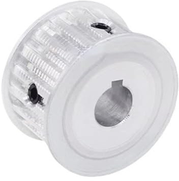 Puleggia dentata T5 da 1 pezzo, 38 denti, foro 5-30 mm, for larghezza cinghia 10/15/20/25 mm, ruota motrice di sincronizzazione T5(18mmk6x2.8mm,38T11mm (10mm))