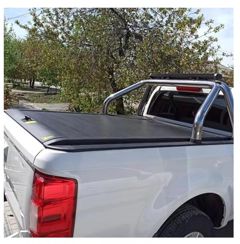 Dtpnoa Coche Cubierta Carga Retráctil Persiana Enrollable Retráctil para Caja De Camioneta para Toyota para Hilux