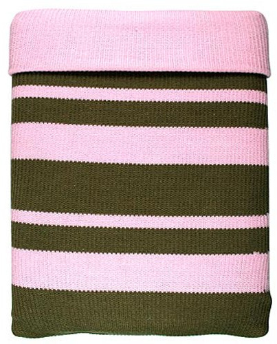 KrooSoxx Sleeve for Netbooks up to 10 Inches (ND10SX03,Pink/Brown)