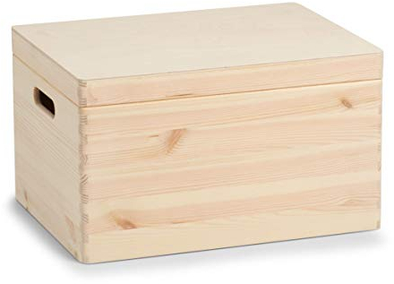 Zeller 13152 Allzweckkiste, Nadelholz ca. 40 x 30 x 23, Natur