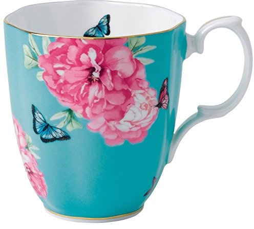 Royal Albert Miranda Kerr 40001826 - Tazza Friendship, 0,40 l, in Porcellana fine, 1 Pezzo, Colore: Turchese