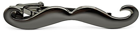 HONEY BEAR Moustache Beard Tie Clip Set 3pcs for Men Wedding Business Gift