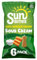 Sunbites Sour Cream & Cracked Black Pepper Multipack Snacks Crisps 6x25g