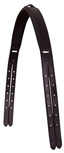 BR Genickstück Strap over Crown, Farbe:schwarz, Groesse:Full