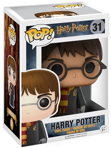 Funko POP! Movie: HP - Harry Potter med Hedwig - Vinylfigur för samlare - Presentidé - Officiell merchandise - Leksaker för barn och vuxna - Filmfans - Modellfigur för samlare och utställning