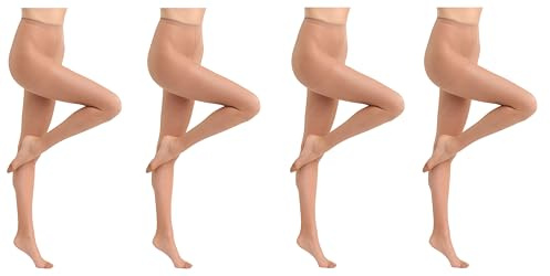 DIM Damen Beauty Resist X4 Strumpfhose (4er Pack)