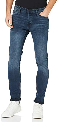 JACK & JONES Jjiglenn Jjoriginal Am 812 Noos, Vaqueros Hombre, Azul Oscuro, 34W / 32L