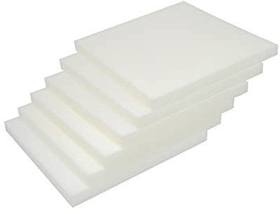 Cuscini Imbottiture Set Gomma Piuma in Varie Misure Made in Italy per Materassi Cuscini 50x50 Imbottitura