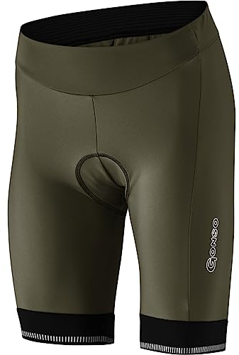 Gonso Damen Sitivo W Fahrradhose, Dakoshad/Brigreen, 38 EU