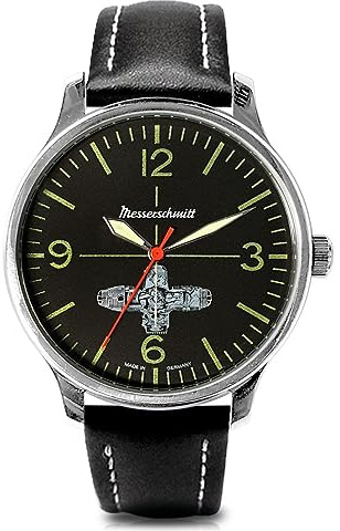 Messerschmitt Aristo Herren Uhr Boxer-Uhr ME-Boxer-RS Leder