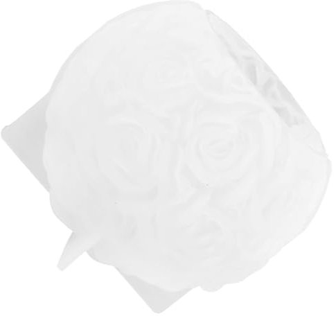 Operitacx Silikonform für Duftkerzen Rosenkugel 90mm Antihaft Silikonform zum Kerzengießen Selbstgemacht Kerzenherstellung Geschenk Basteln