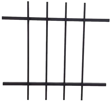Grille de Défense pour Fenêtre Hauteur 75cm Largeur 60cm (côte tableau)