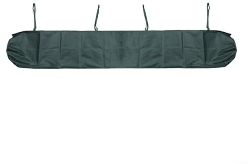 CNANRNANC Funda protectora para toldo, impermeable, protección solar, bolsa de almacenamiento, cubierta para la intemperie, toldo para exteriores, jardín, terraza con cuerda (verde 4,5 m)