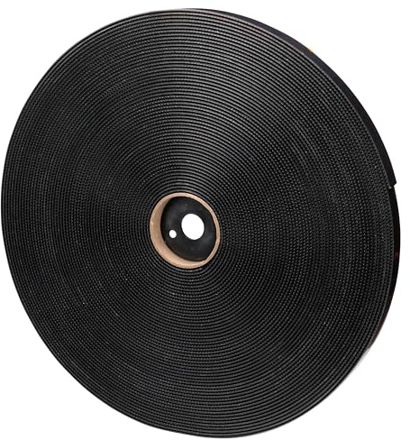 3M Dual Lock Flexibler Druckverschluss SJ3550CF, 25 mm x 45.7 m, 5.7 mm | Schwarz, 40 Köpfe/cm², Aussenbreich