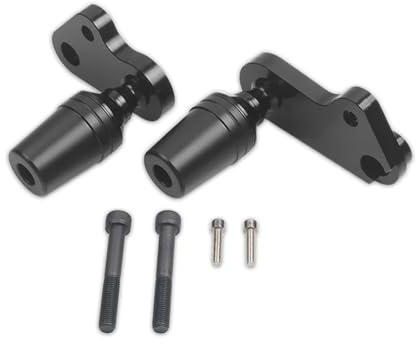 VAHAKKRMVM Motorrad-Sturzschutz Für Y&amaha YZF-R1 YZFR1 YZF R1 2009-2014 Motorrad-Sturzschutz Rahmenschutz Verkleidungsschutz Sturzpads(Schwarz)