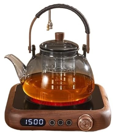 Vnook Teapot Set, Fully Automatic Tea Kettle, 1500W Electric Ceramic Stove Teapot, Tea Kettle, Quiet Boiling Kettle, Teapots, For Household Steam Stove To Boil Tea