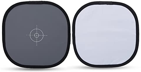 ANGGREK Tarjeta Gris 18% 30x30cm Tarjeta de Referencia para Balance de Blancos Herramienta de Corrección de Exposición en Fotografía con Bolsa de Transporte para Cámara Digital Foto