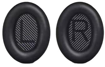 PEPWE 1Pair Ear Pad Cuffie Paraorecchie per QC35/QC35 II Cuffie Padiglioni Pad Spugnette Cuscini Copertura Proteina Cuoio Cuscino Copertura