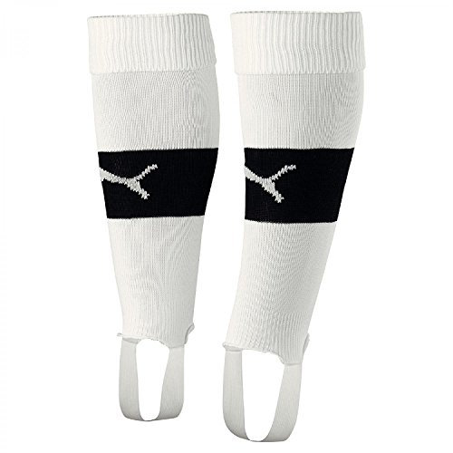 PUMA Stutzen Powercat Socks with Strap, White/Black, 4, 701267 04