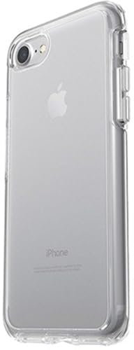OtterBox iPhone SE 3rd/2nd Gen, iPhone 8 & iPhone 7 (not compatible with Plus sized models) Symmetry Series Case- CLEAR, ultra-sleek, wireless charging compatible, raised edges protect camera & screen