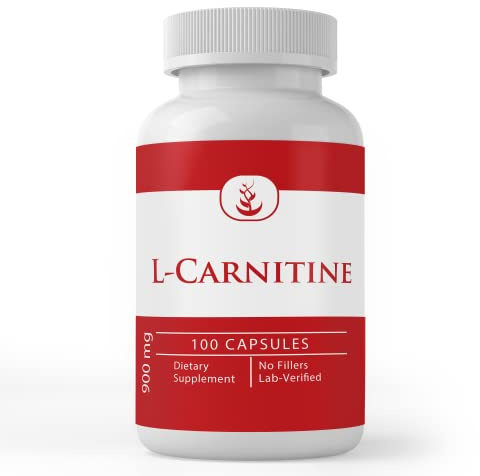 PURE ORIGINAL INGREDIENTS L-Carnitine, (100 Capsules) Always Pure, No Additives or Fillers, Lab Verified