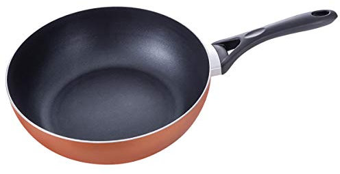 Antihaft-Bratpfanne Aluminiumlegierung mit bequemem Griff Kochtopf Spiegelei Gebratenes Steak Wok 28 cm / 30 cm Durchmesser