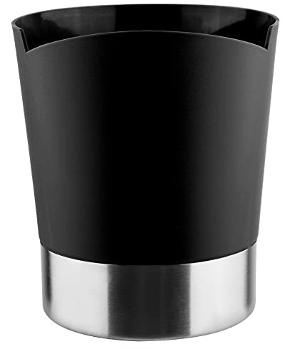ANKROYU Boîte à Couverts, Porte-ustensiles, Boîte de Rangement pour Cuillères, Fourchettes, Pailles et Gobelets en Papier pour Les Cafés et Les Bars(Noir)
