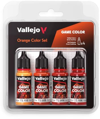 Farb-Set Orange, 4X 18 ml