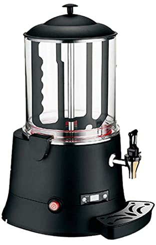 Electric Hot Chocolate Maker Commercial Machine Dispenser Warmer for Heating Chocolate Coffee Milk Tea Juice - 10L